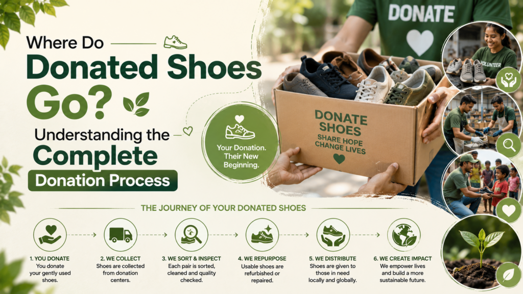 Where Do Donated Shoes Go? Understanding the Complete Donation Process