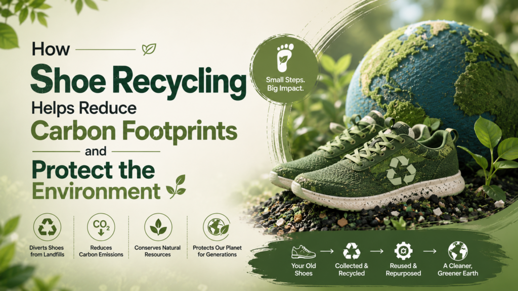 How Shoe Recycling Helps Reduce Carbon Footprints and Protect the Environment