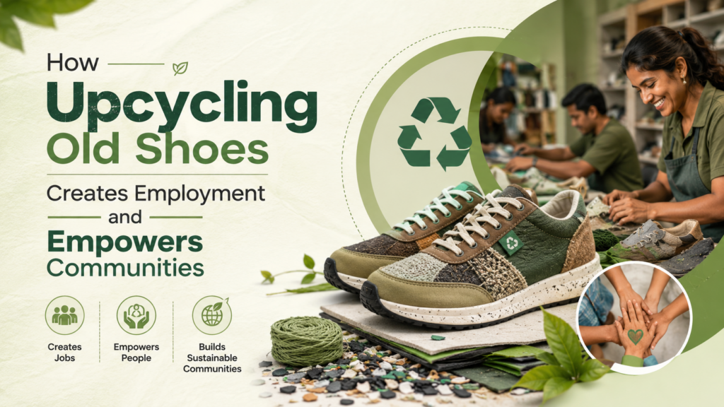 How Upcycling Old Shoes Creates Employment and Empowers Communities