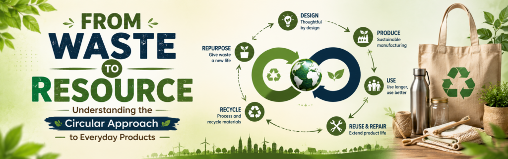 From Waste to Resource: Understanding the Circular Approach to Everyday Products